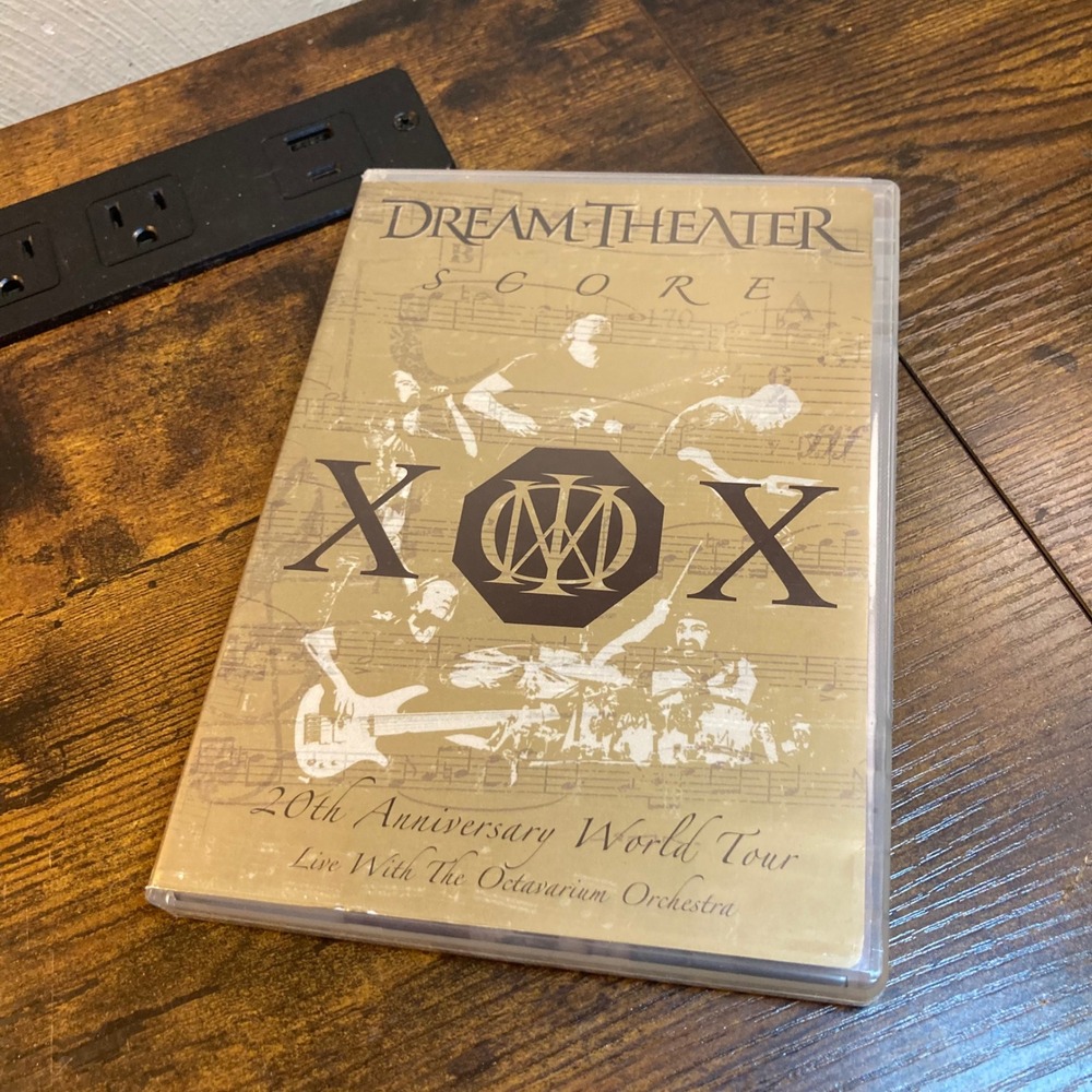 Dream Theater Score 20th Anniversary World Tour Live DVD 2-Disc Set Rhino 2006